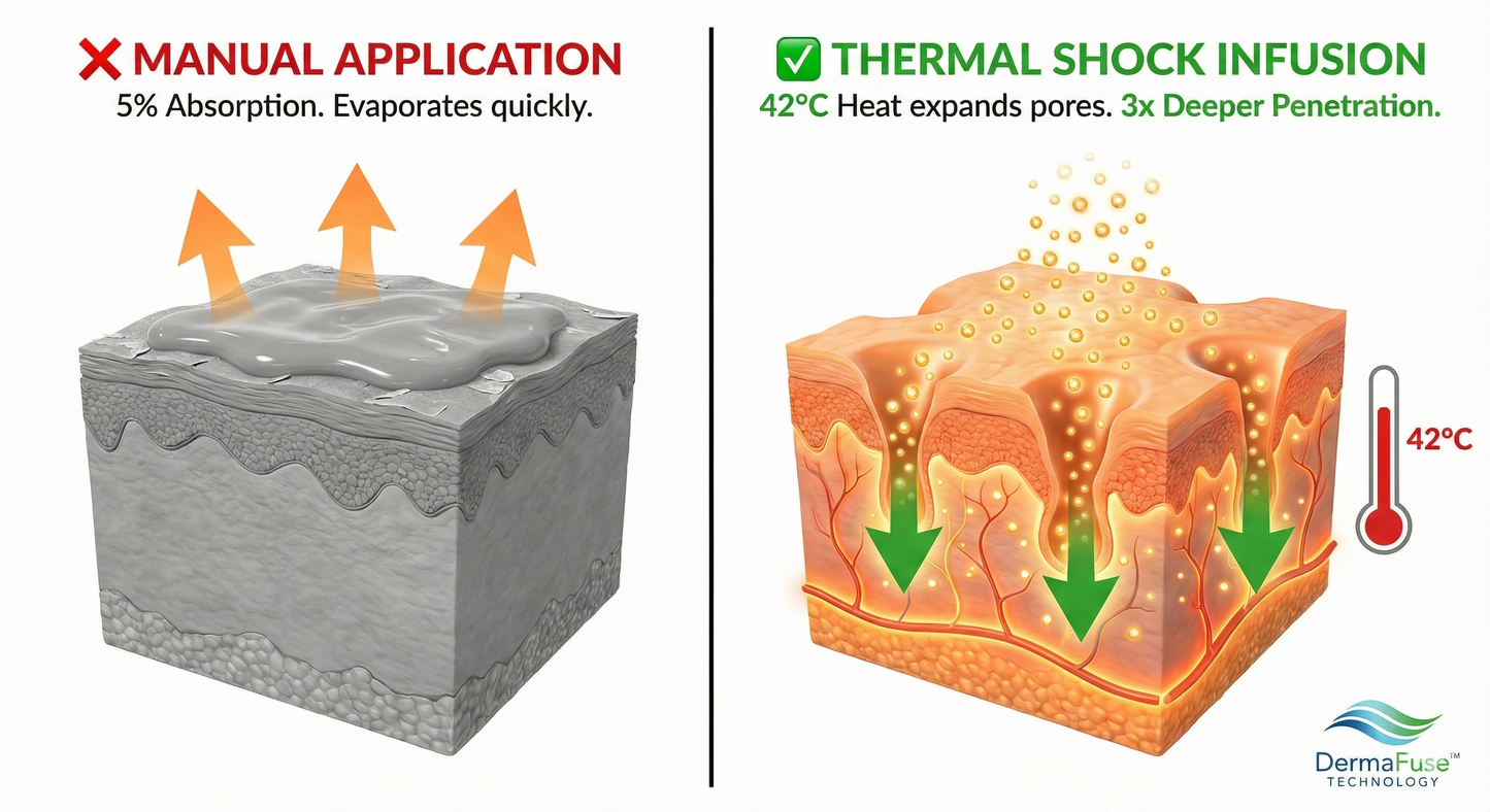 DermaFuse™ Thermal Shock Facial Wand